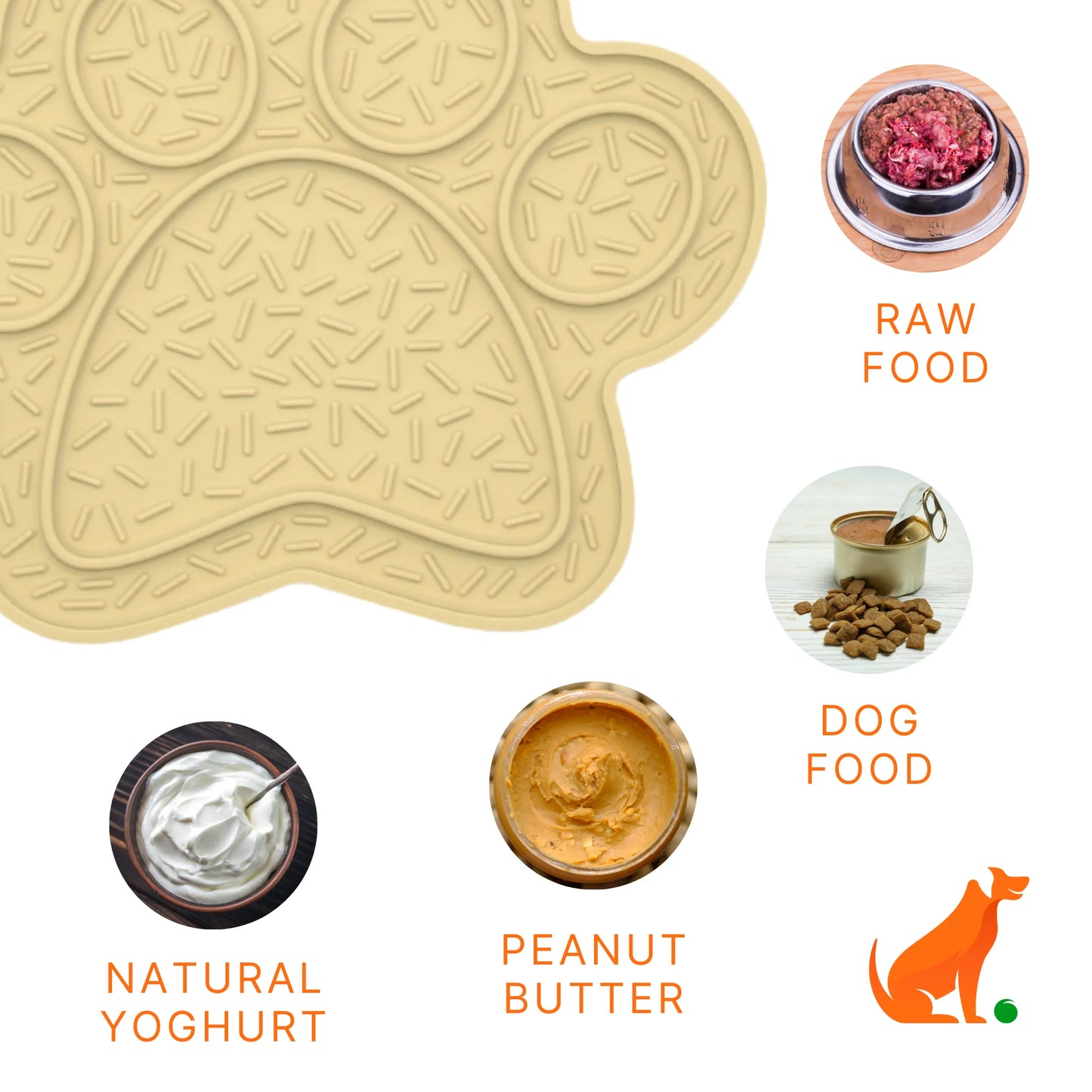 CALM BUNDLE: Lick Mat Catcher & Lick Mat Paw with Spatula