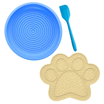 CALM BUNDLE: Lick Mat Catcher & Lick Mat Paw with Spatula