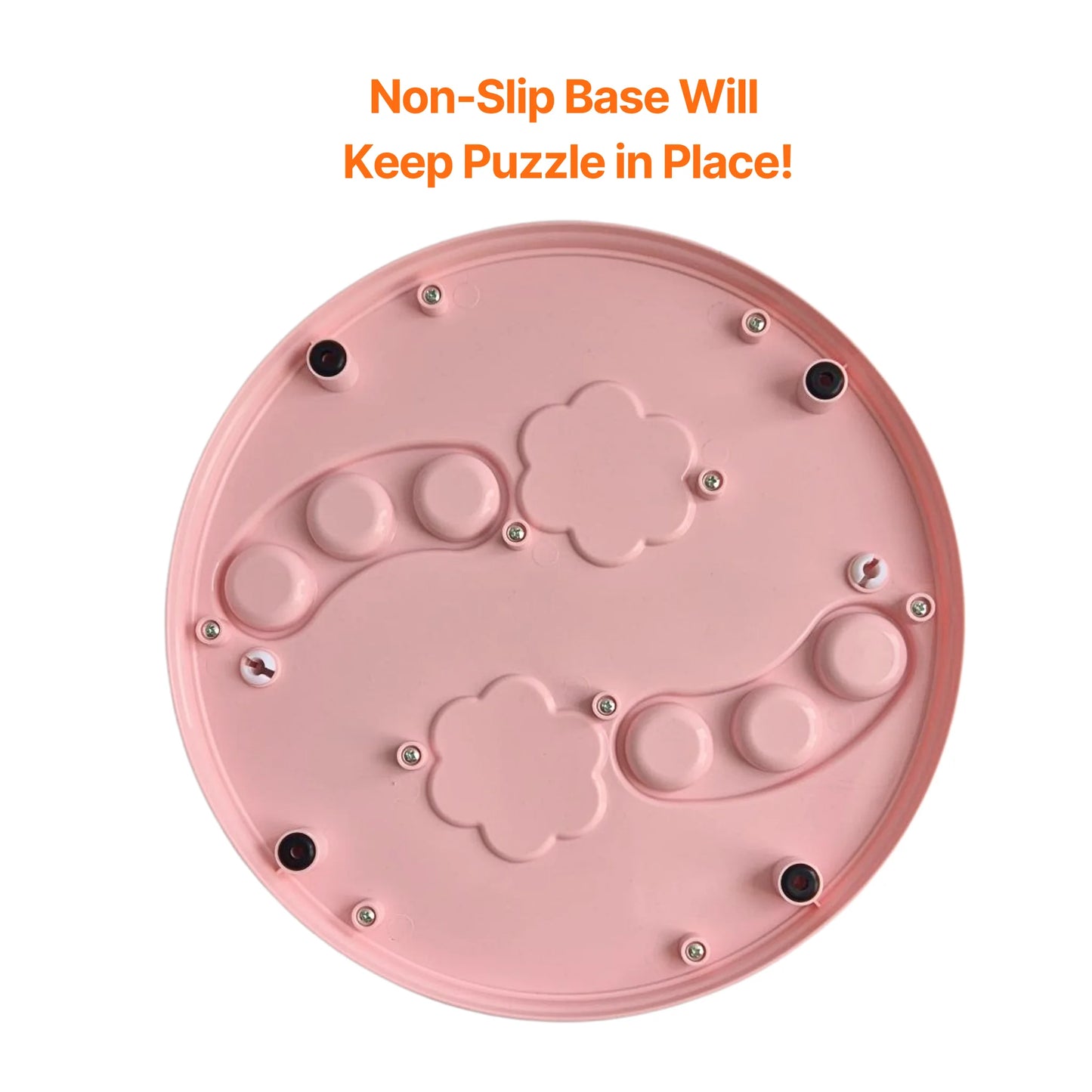 ENGAGE BUNDLE: Treat Puzzle & Lick Mat Bone with Spatula - Pink